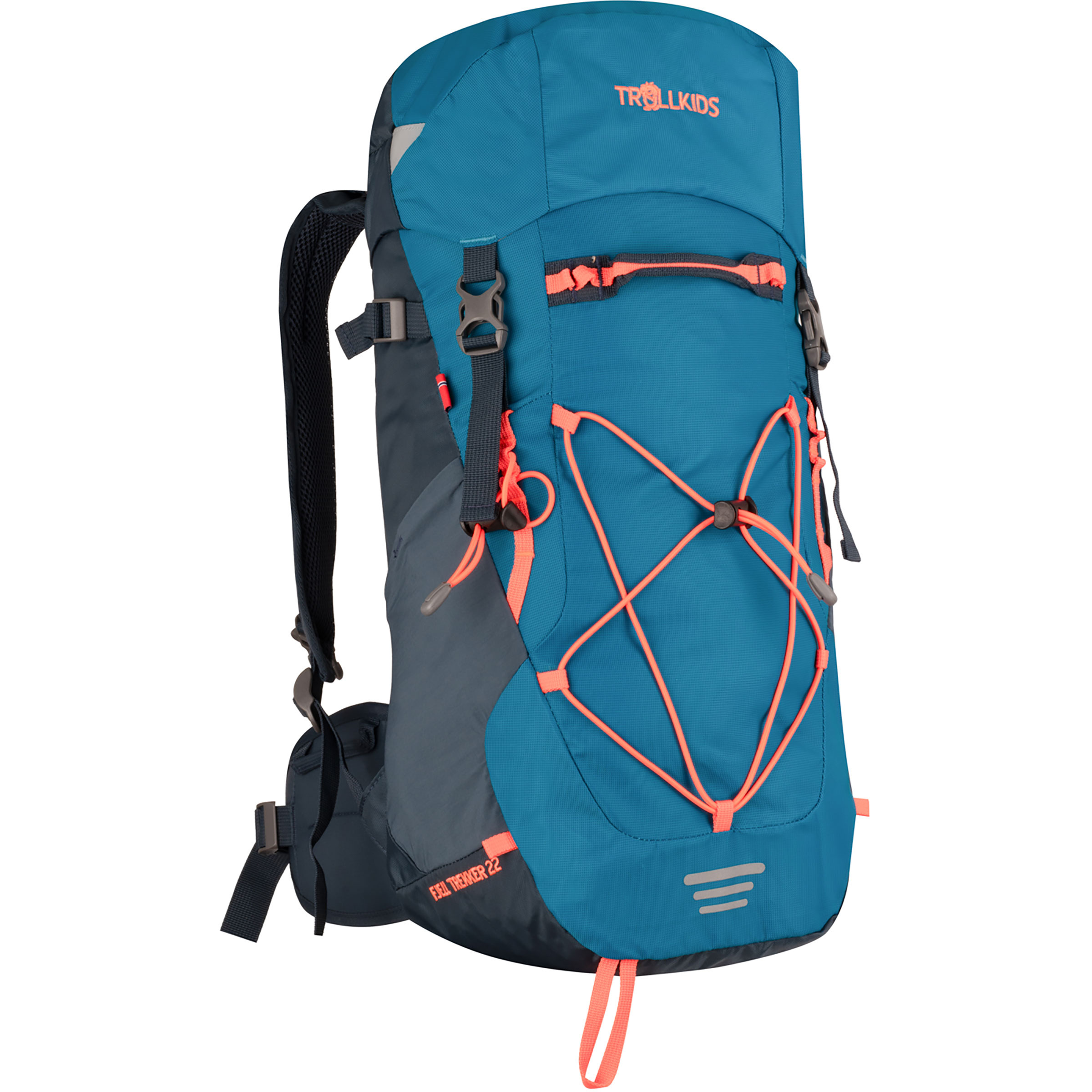 Trollkids Fjell Trekker 22 Kinder Daypacks tuerkis Größe 22L Trekking