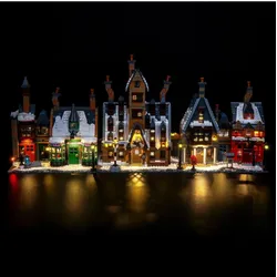 BrickBling LED Licht Set für LEGO Harry Potter: Dorf Hogsmeade - Sammleredition (76457) inkl. Fernbedienung