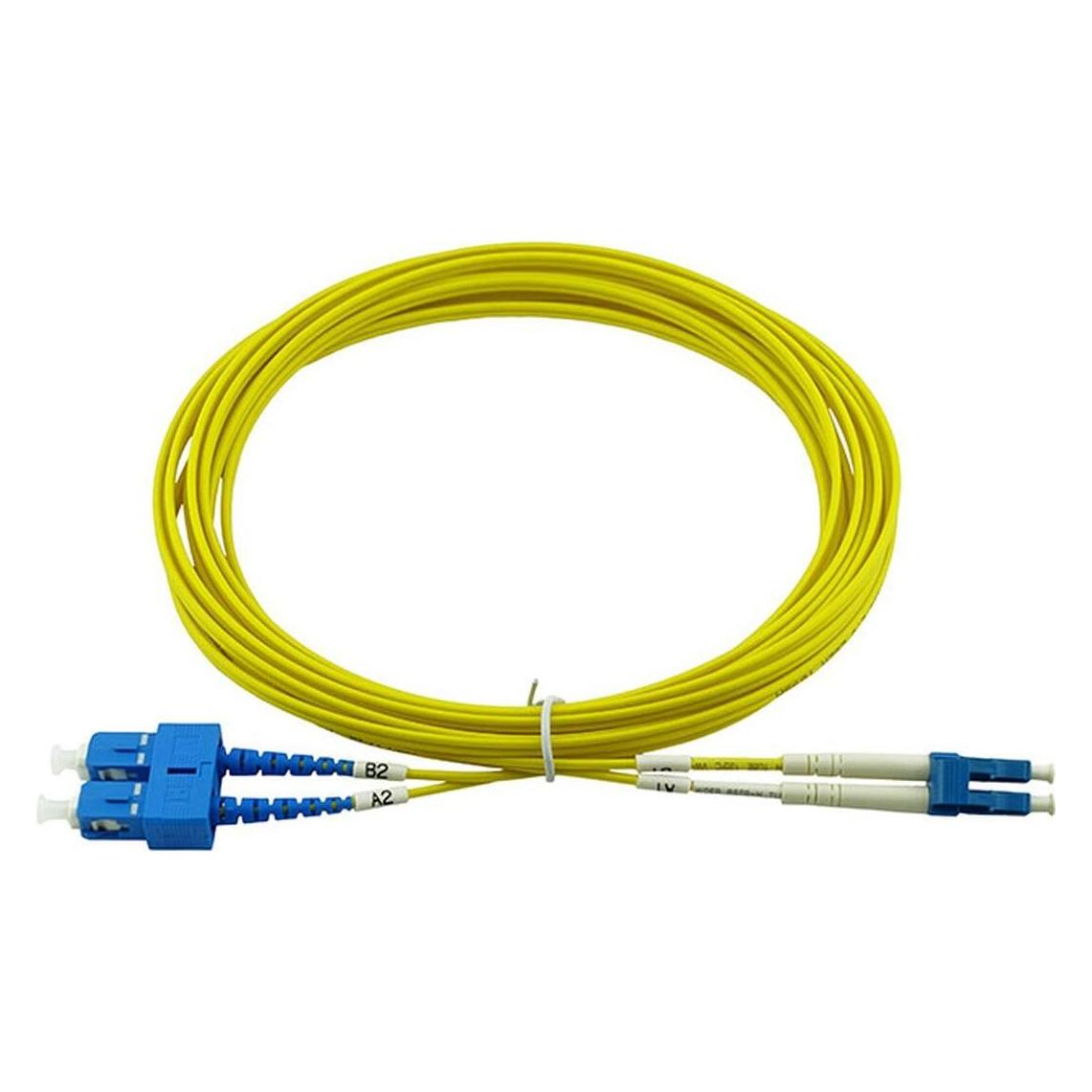 BlueOptics CAB-SMF-LC-SC-3 kompatibles LC-SC Singlemode Patchkabel 3 Meter (3 m) (CAB-SMF-LC-SC-3-BO)