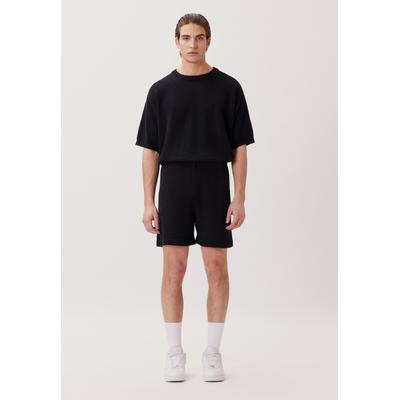 Shorts STUDIO SEIDENSTICKER "Studio", Herren, Gr. S, Normalgrößen, blau (navy), 70% Baumwolle, 30% Polyamid, Hosen Shorts