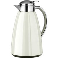 CAMPO Isolierkanne, 1 Liter weiß/edelstahl, QUICK TIP Verschluss