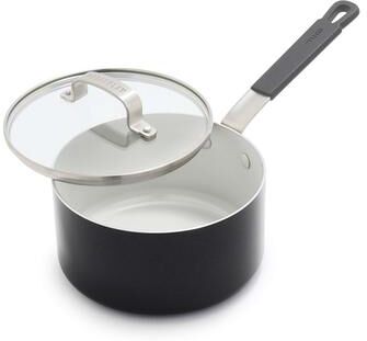 Bobby Flay by GreenPan Professional Grade Ceramic Nonstick 2.53QT Saucepan with Lid