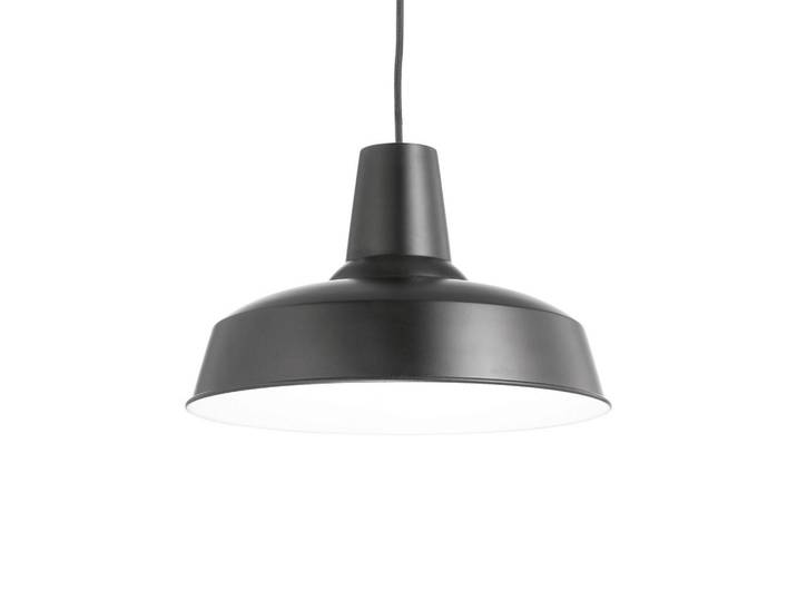 Ideal Lux Hängeleuchte Moby Nero, Schwarz, Metall, 47.5\222.5 cm, Lampen & Leuchten, Innenbeleuchtung, Hängeleuchten, Pendelleuchten