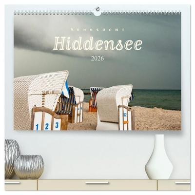 Sehnsucht Hiddensee 2026 (hochwertiger Premium Wandkalender 2026 DIN A2 quer), Kunstdruck in Hochglanz