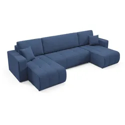 PANORAMASOFA Vasco 5 Sitzplätze Blau