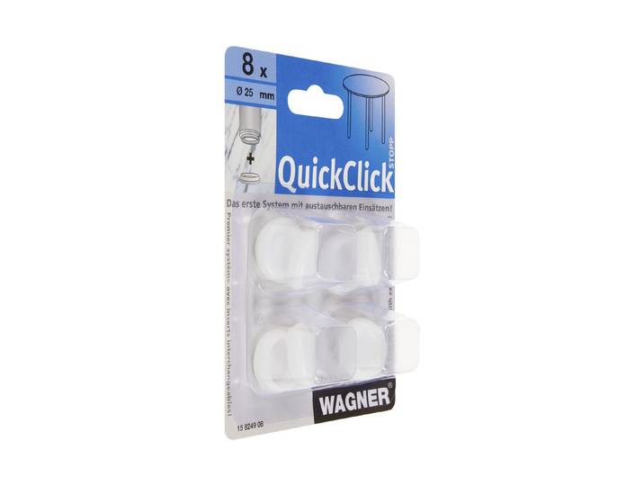 Wagner Gleiter Stopp Weiss ⌀ 2.5 cm