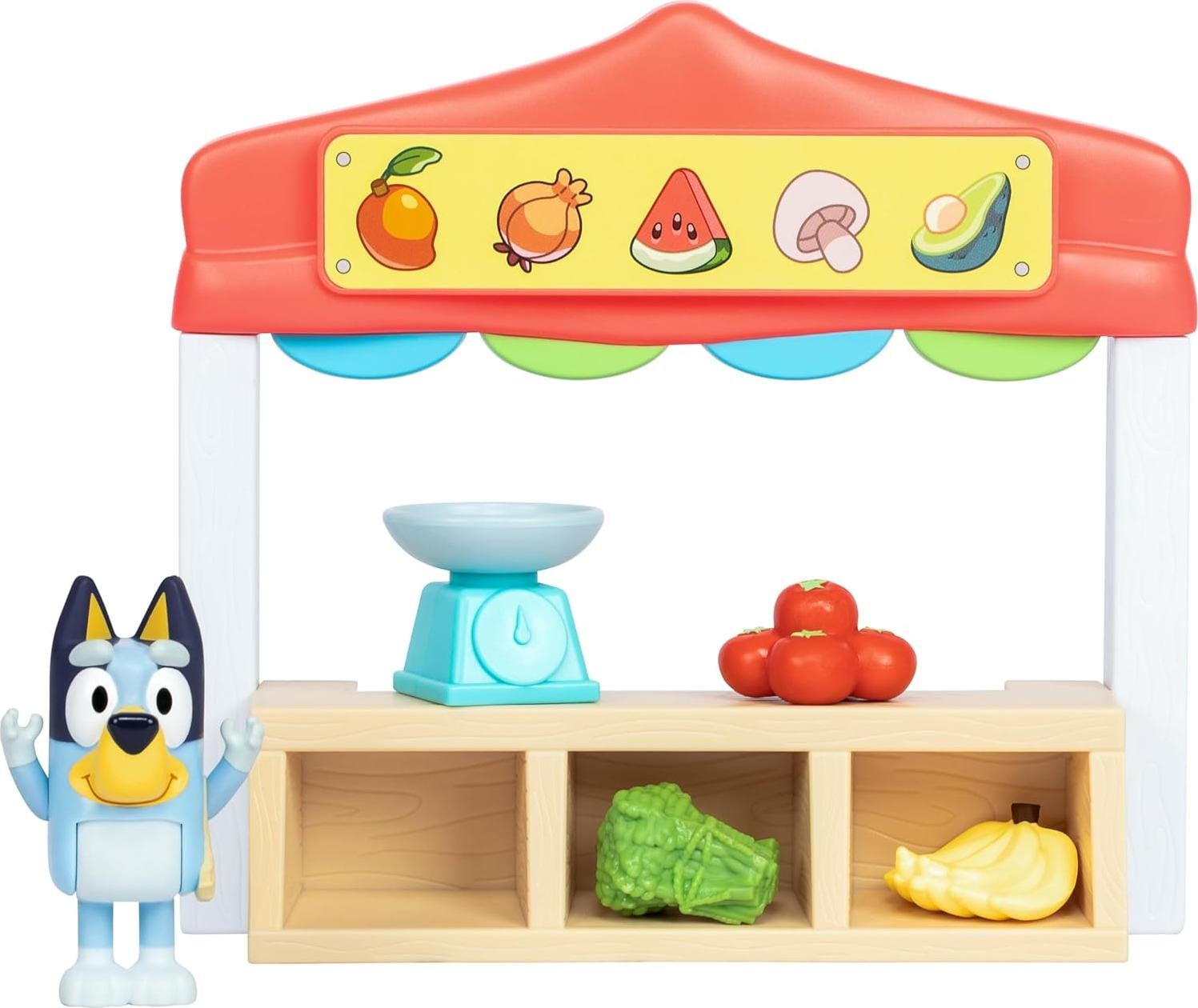 Bluey Mini Speelset - Boerenmarkt