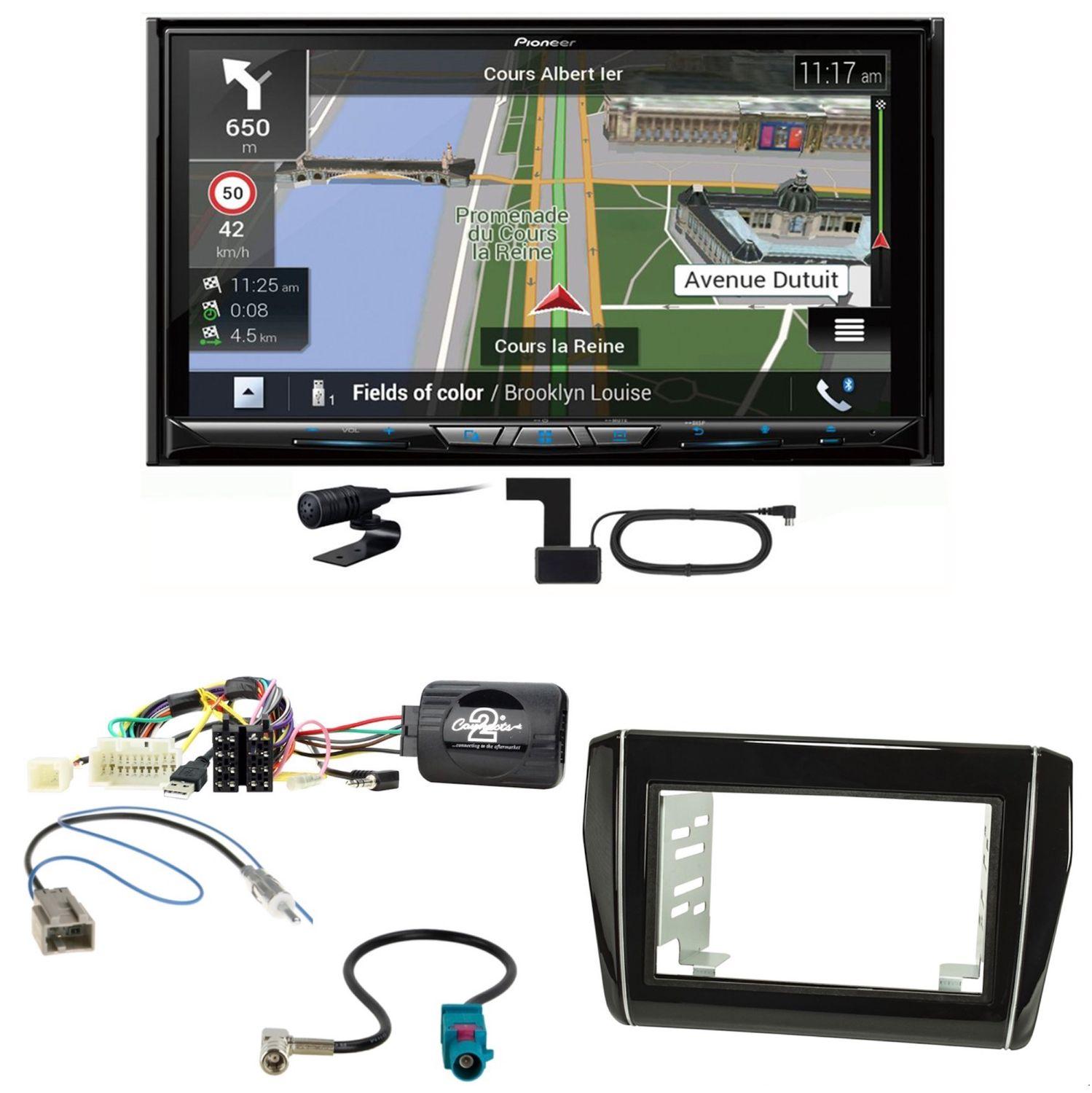 Pioneer AVIC-Z930DAB USB DAB+ Navigation Einbauset für Suzuki Swift AZ ab 2017
