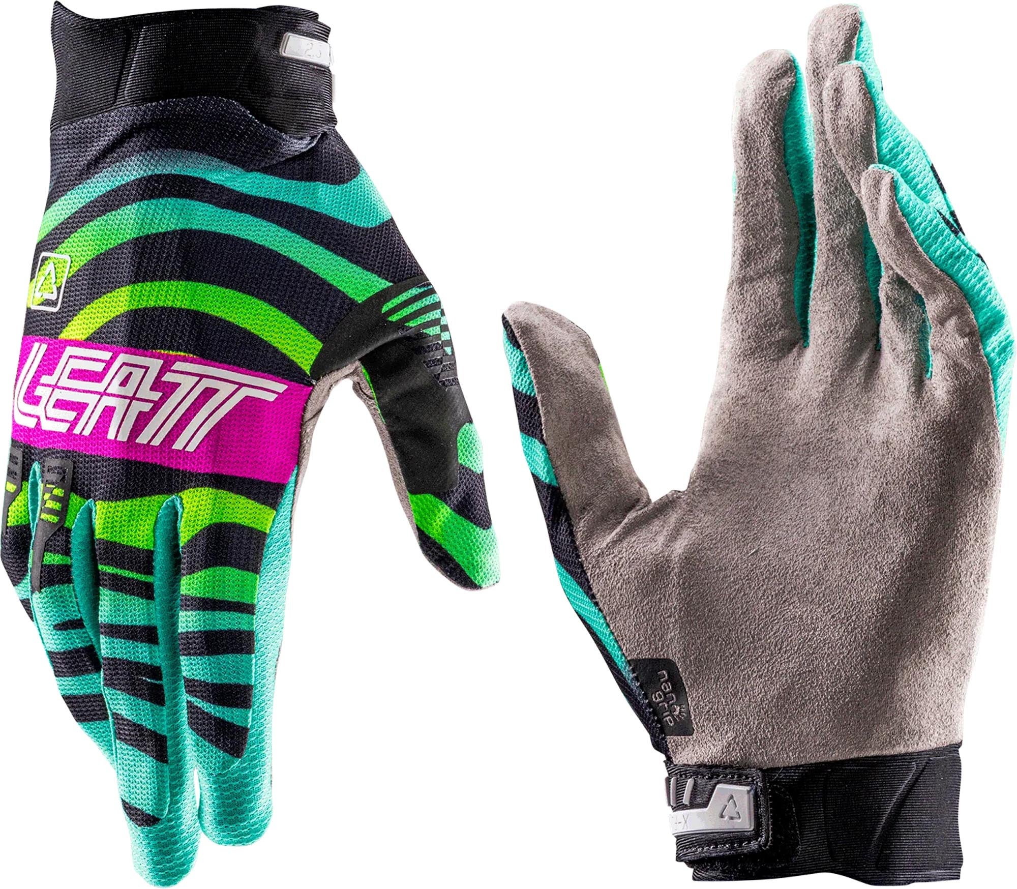 Leatt Moto 2.5 X-Flow Waves Jugend Motocross Handschuhe 6026000421