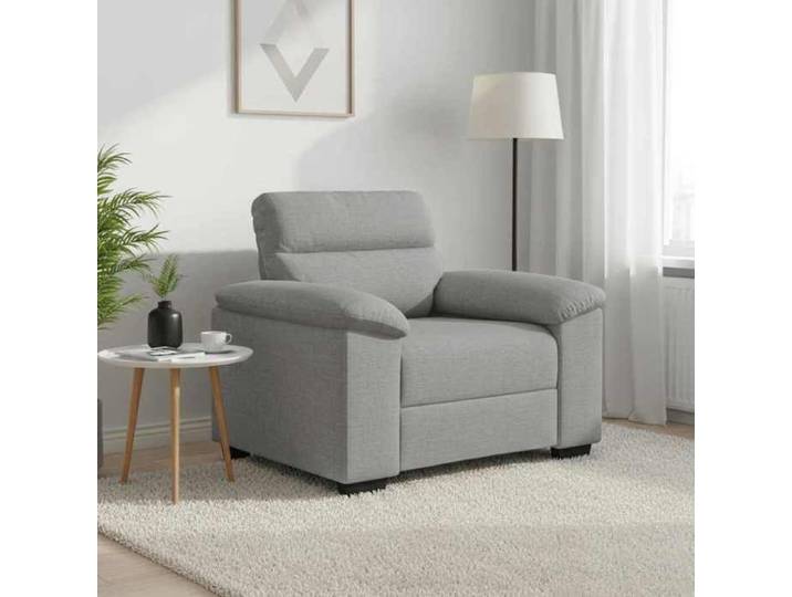 Canapé/Fauteuil Gris Nuage 100x81x84 cm tissu 4105295