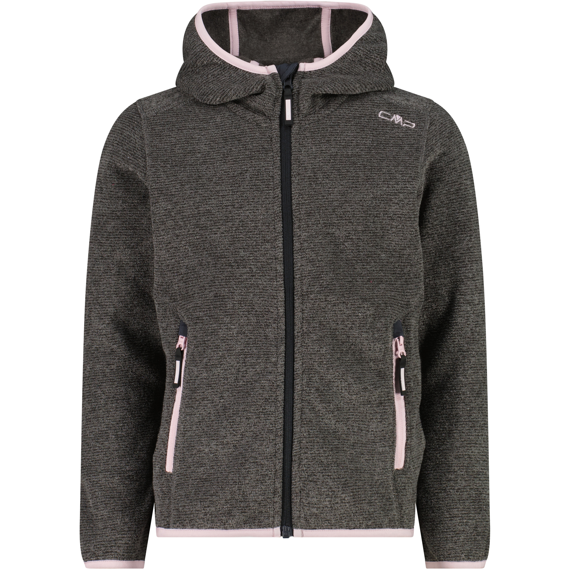 CMP Kinder Fleecejacke grau Größe 104 Skifahren Schnell trocknend