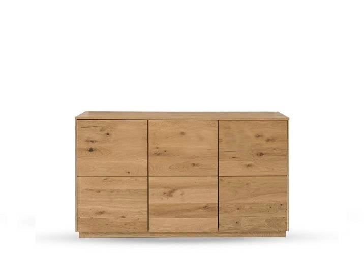 Sideboard 139x80cm 'München' Wildeiche geölt