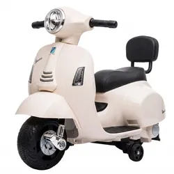 KINDERMOTORRAD Kunststoff Stahl Weiß