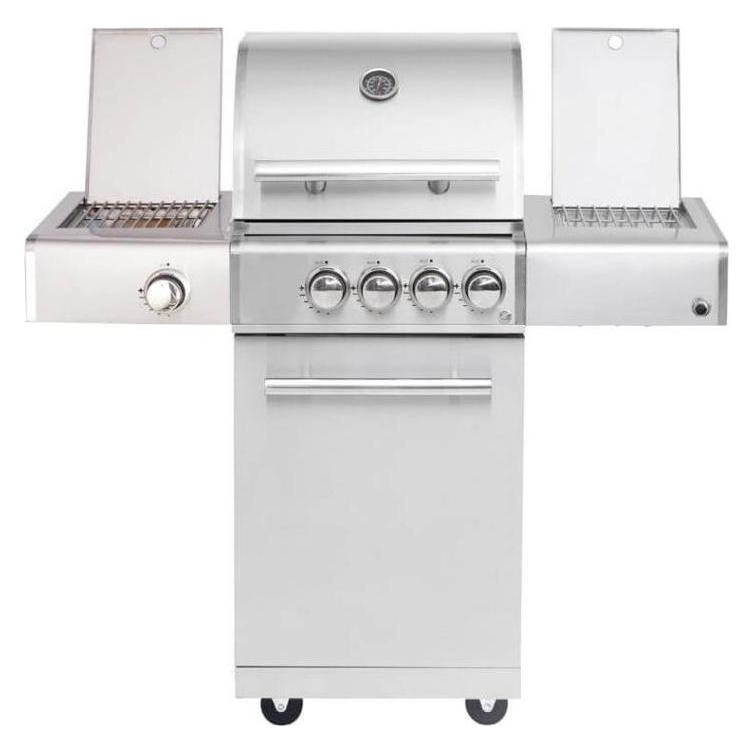 Allgrill Gasgrill CHEF S Edelstahl mit Steakzone und Air System (33991587)