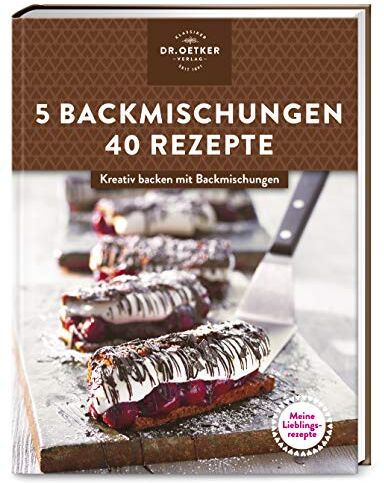 Meine Lieblingsrezepte: 5 Backmischungen – 40 Rezepte: Kreativ backen mit Backmischungen - Preis vom 10.10.2026 11:48:34 h