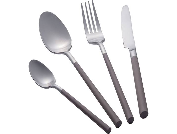 Besteck-Set Wika taupe Chrom-Nickel 16 Stk