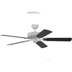 Pepeo Deckenventilator Potkuri Weiß / Schwarz 132