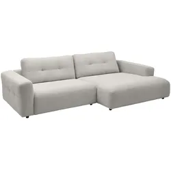 ECKSOFA XL MIKA Hellgrau Cord