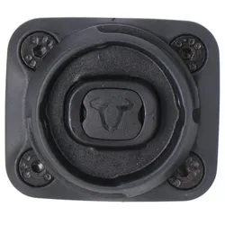 SW-Motech T-Lock Halter für Klemmarm - Inkl. 1" Kugel. Schwarz.
