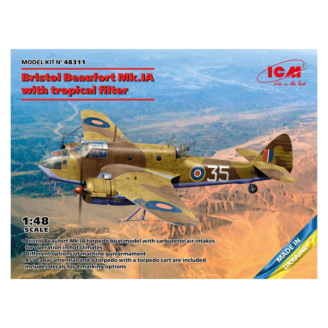 ICM Bristol Beaufort Mk.IA with tropical filter (48311)