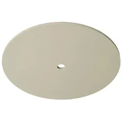 Brumberg Akustik-Element SLENTIUM, GLATT, rund, Ø 59.5cm / innen Ø 6.8cm für Einbaustrahler (zentral), inkl. Abhängung, cream BRUM-85010908