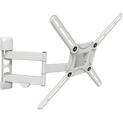 Barkan TV-Wandhalterung 13-65", Metall, weiss (Wand, 40 kg, 29" - 65"), TV Wandhalterung, Weiss