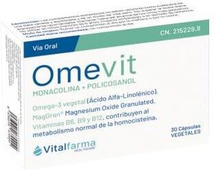 Vitalfarma Omevit 30 Cápsulas