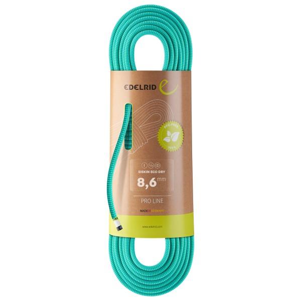 Edelrid - Siskin Eco Dry 8,6 - Einfachseil Länge 50 m bunt