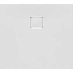 RIHO Basel Rechteck-Duschwanne, Ablauf 90mm, ultraflach, bodenebener Einbau, weiß glänzend, D005001005, Ausführung: 900x800x45/8mm
