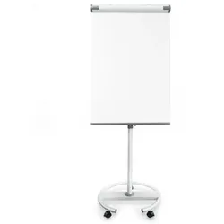 KARAT Mobiles Flipchart Shark-Rollenfuß -Höhenverstellbar / 73 x 104 cm