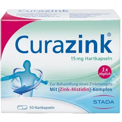 Curazink 15 mg Hartkaspeln 50 St