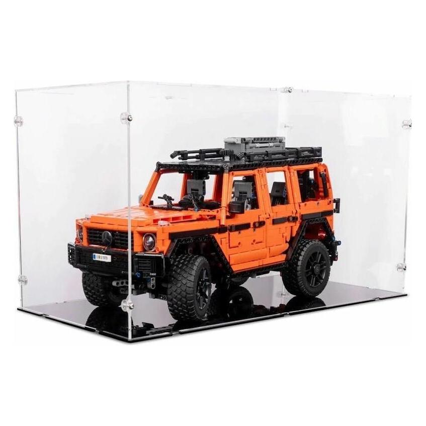 iDisplayit Acryl-Display für LEGO 42177 Mercedes-Benz G 500 Professional (Mit schwarzem Boden) (120053)