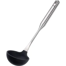 Fissler Essential® Schöpflöffel mit Silikon - silber