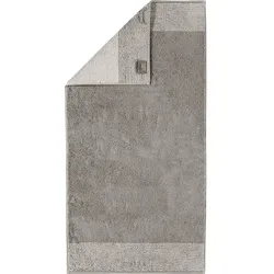 Cawö Handtücher Two-Tone Saunatuch 80x200 cm | graphit - grau