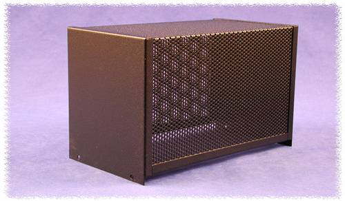 Hammond Electronics 1451-26BK3 Gehäuse-Haube 406 x 203 x 132 Stahl Schwarz 1St.