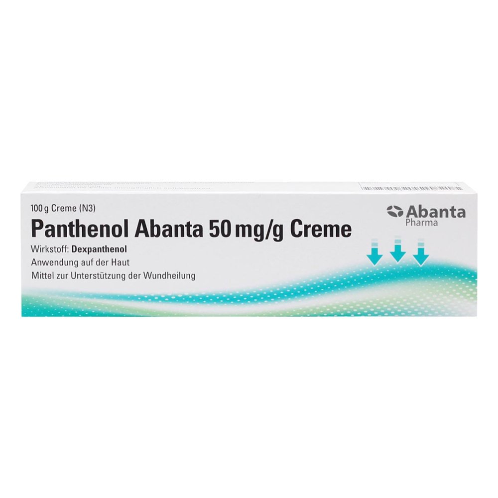Abanta Pharma GmbH Panthenol Abanta 50 mg/g Creme 19720576