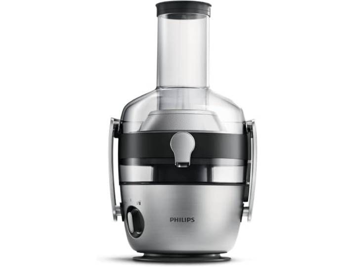 Philips Entsafter 7000 Serie, Schwarz, 1100 W 2 L, Tropf-Stopp, QuickClean, spülmaschinenfeste Teile, FibreBoost Technologie (HR1921/20)