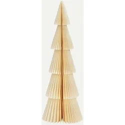 Tannenbaum Honeycomb - H 30cm Weiß