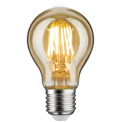 Paulmann LED Filament  Birne, 230V, E27, 6.5W 2500K 680lm, nicht dimmbar, Goldglas klar PAUL-28715