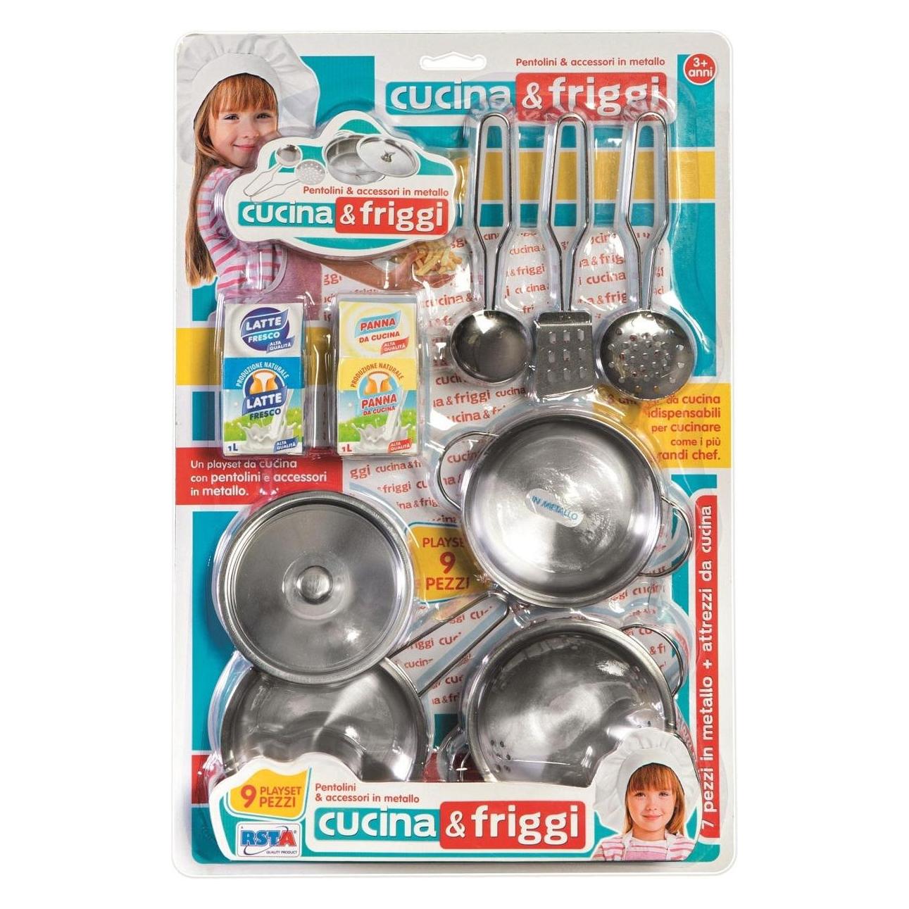 Rs Toys Metal Pots Blister (36933169)