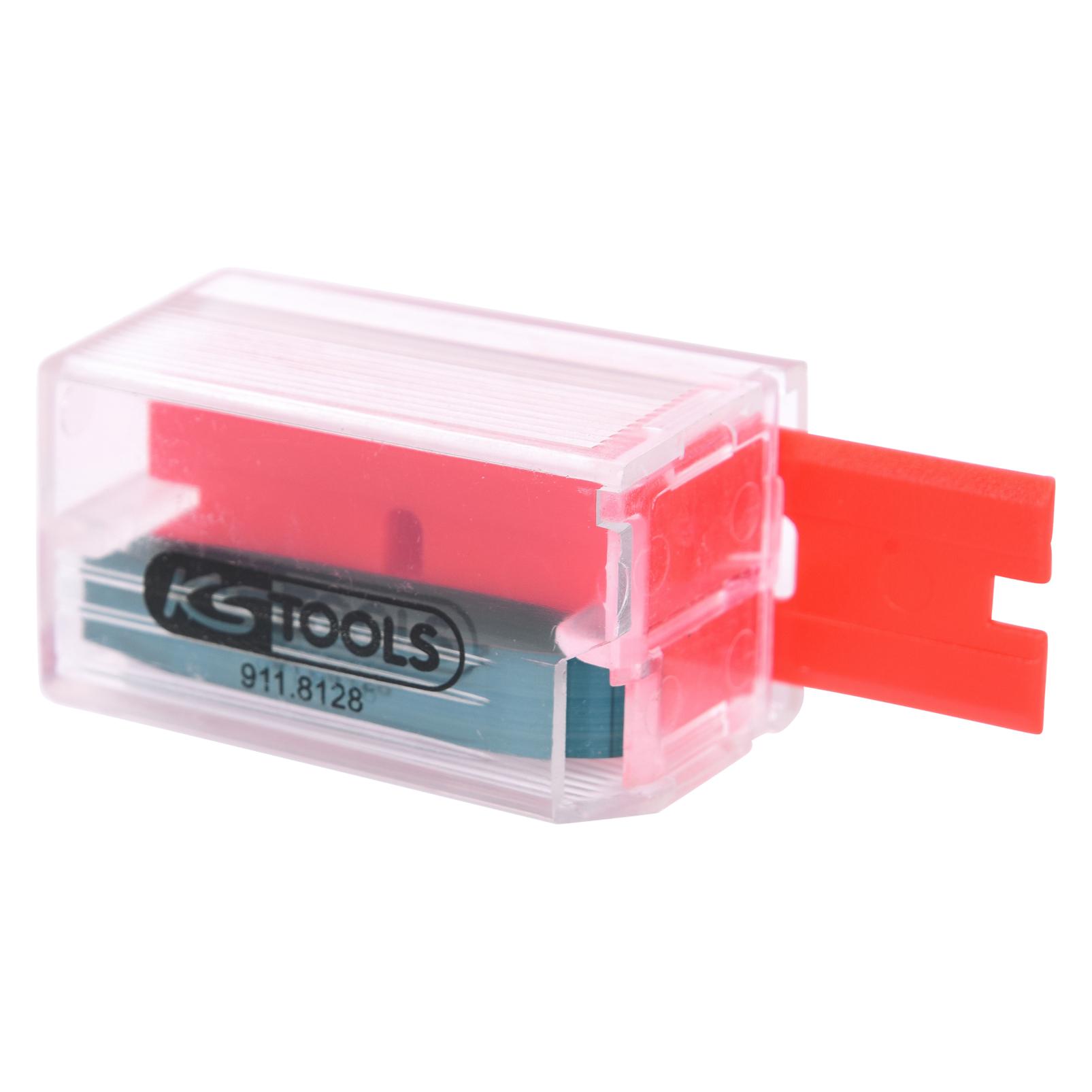 KS Tools Ersatz-Kunststoff-Schaberklingen, 10er Pack (40 mm) (911.8128)