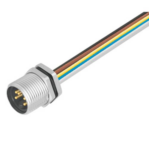Weidmüller 1292420000 Sensor-/Aktor-Einbausteckverbinder 7/8" Stecker, Einbau Polzahl Sensoren: 4 1St.