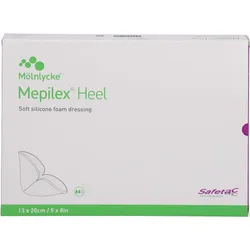 Mepilex Heel Schaumverband 13x20 cm Steril 5 ST