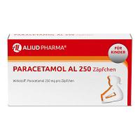 PARACETAMOL AL 250 Kleinkindersuppositorien 10 St