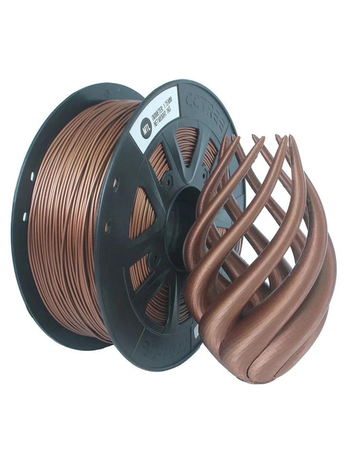 CCTree METAL 1.75 mm 1 kg COBBER, 1kg