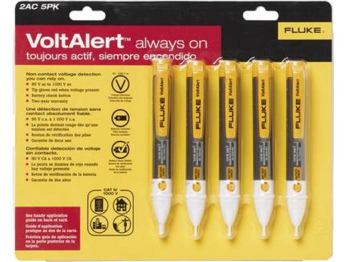Fluke FLK2AC/200-1000V5 Testeur de tension sans contact CAT IV 1000 V LED (3806487)