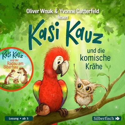 Kasi Kauz und die komische Krähe, Kasi Kauz und der Radau am Biberbau - Oliver Wnuk, Audio, 9783844928327
