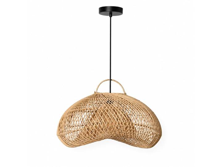 Suspension tressée à la main en bambou naturel d50 cm