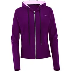 WINSHAPE Damen Functional Comfort Jacket J008C, Größe XL in Lila Lila