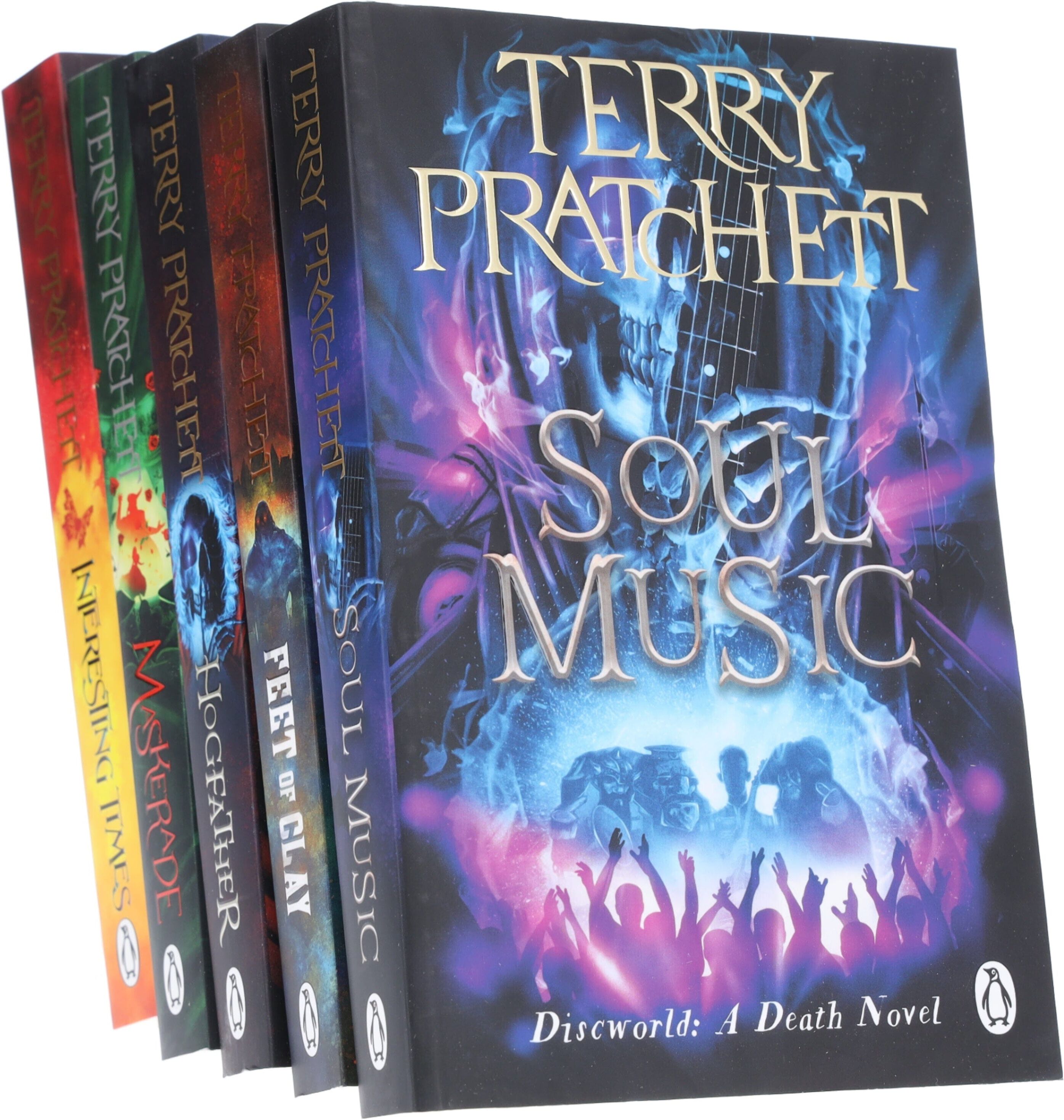 Discworld (Book 16-20) by Terry Pratchett 5 Books Collection Set - Fiction - Paperback Penguin Random House